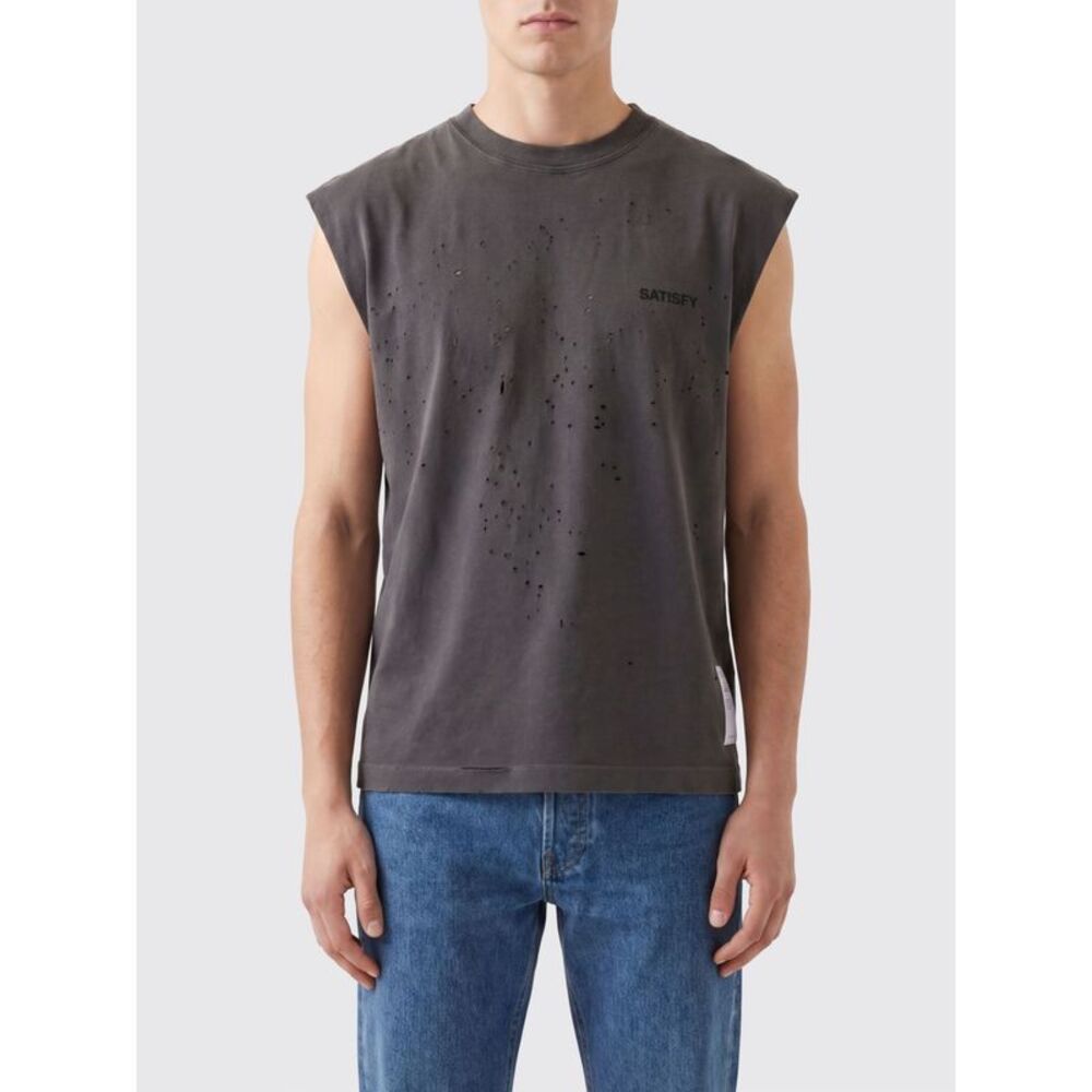 Satisfy T-Shirt Men Grey